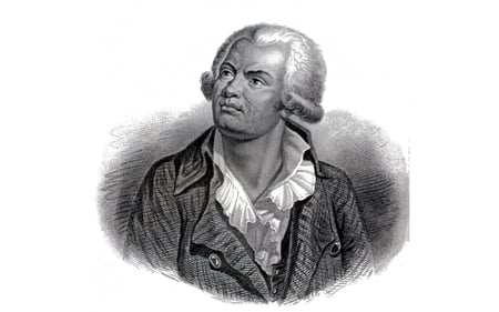 Georges Danton - painting, french revolution, france, danton, 1789, paris, revolution, drawing