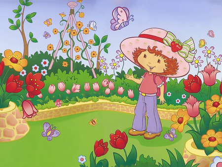 strawberry shortcake - anime, strawberry shortcake