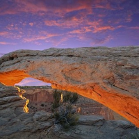 Mesa Arch at Sunrise Canyonlands National Park Utah