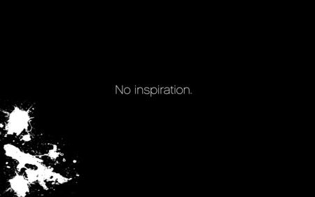 No inspiration - no inspiration, black, dell-like, dash