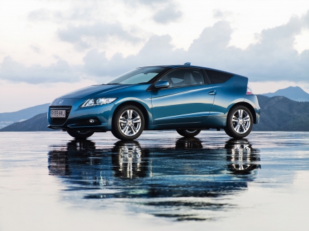 honda cr-z - honda, japanese, coupe, blue