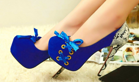 Sexy Shoes - stiletto, blue, sensual, beautiful, photography, girl, shoes, woman, sexy, heels, feet