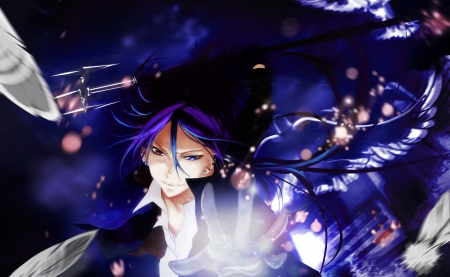 Future Mukuro - guardian, trident, mist, future arc, illusion, anime, katekyo hitman reborn, rokudo mukuro, manga