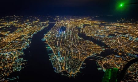 New York - new york, night, amazing, space