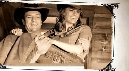 Castle & Kate Honeymoon Pic - girls, women, style, fun, models, female, stana katic, fashion, cowgirls, boots, hats, western, cowboy, ranch, tv