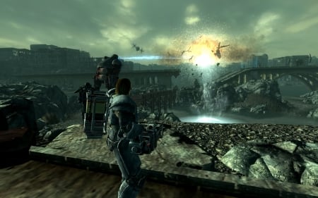 [Fallout 3] Take it Back! - fallout 3, last battle, take it back, Liberty Prime, final stand