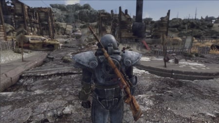 [Fallout 3] - Brotherhood Knight - spingvale, brotherhood of steel, fallout 3, walking alone, knight