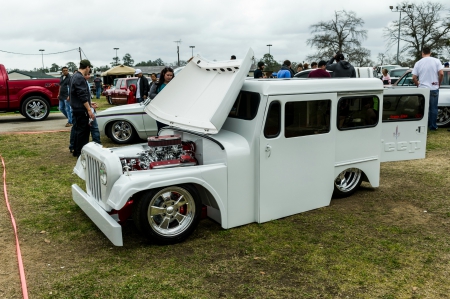 Jeep - Postal, Tint, White, Lowered