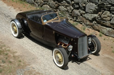 1929-Ford-Model-A - Whitewalls, Hotrod, 1929, Classic