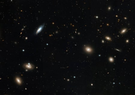 Inside the Coma Cluster of Galaxies - space, fun, stars, cool, galaxy