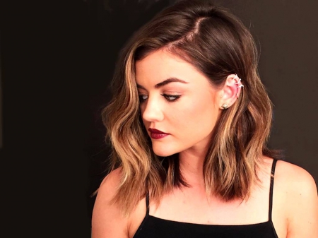 Lucy Hale - pretty little liars, actress, lucy hale, profile, wallpaper, model, face, beautiful, lucy, 2015, hale