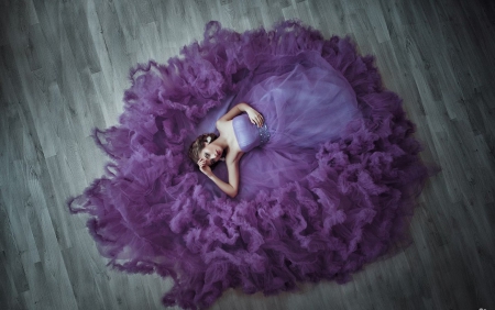 Dreaming in Purple For you Dear Purple-Haze - lady, beauty, model, photographyb, fashion