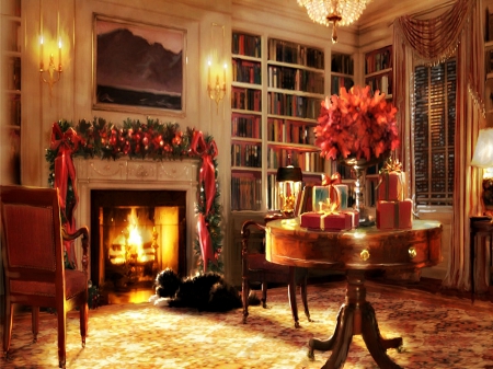 At Home: Christmas Feeling - warmth, quiet, home, joy, peace, family, christmas, happiness, contentment