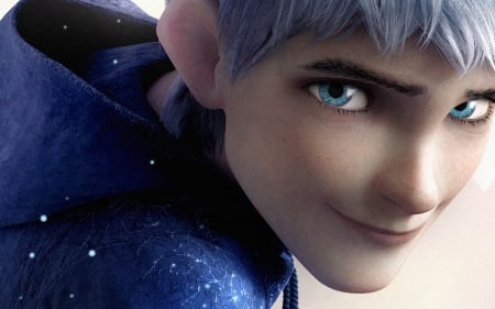 Jack Frost - Rise of the Guardians, boy, fantasy, jack frost, blue, movie, guy, dreamworks