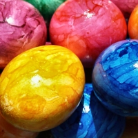 Colorful Easter Eggs 