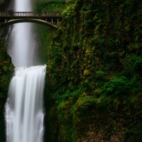 Waterfall and Bridge