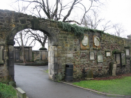 Flodden Wall - old graves, Kirk, Walls, church yards