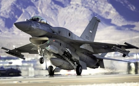 F-16 Fighting Falcon - aircraft, fun, f16, military, cool