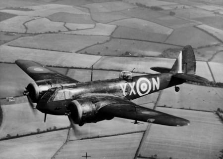 Bristol Blenheim - World War Two, Royal Air Force, RAF, Bristol Blenheim, British Aircraft