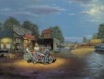 Outside Bill and Bob's