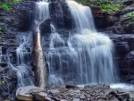 Wild waterfall