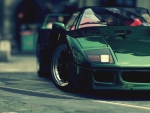 green ferrari f40