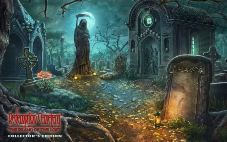 Redemption Cemetery 6 - The Island of the Lost01 - hidden object, cool, video games, fun, puzzle