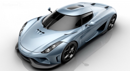 2016 Koenigsegg Regera - sports car, blueish, 2016, twin turbo v8