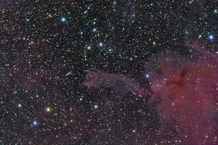 Cometary Globule CG4 - fun, stars, galaxy, cool, space