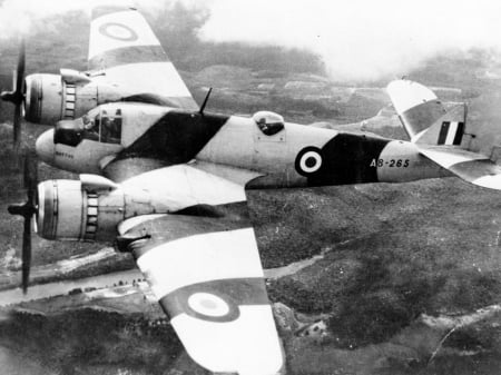 Bristol Beaufighter - World War Two, Royal Air Force, RAF, British Aircraft, Bristol Beaufighter