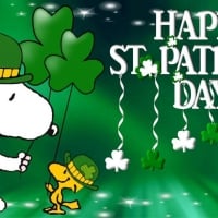 Snoopy Saint Patrick's Day