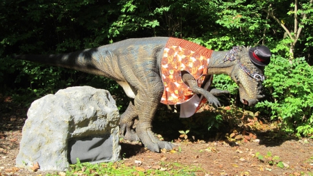 Mister Cool - 1600x900, animatronic, kings island 2014, dinosaurs come alive