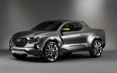 hyundai santa cruz crossover truck concept - truck, santa, concept, cruz, crossover, hyundai