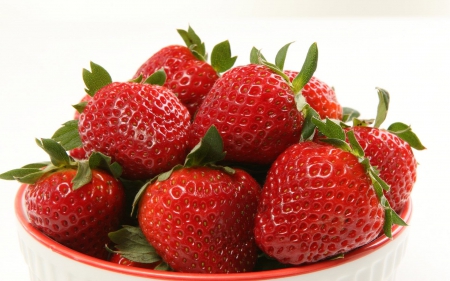 Fresh Strawberries - strawberries, enjoy, for you, fresh