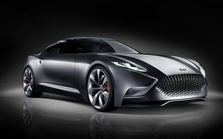 hyundai hnd 9 concept - hnd 9, hyundai, grey, concept