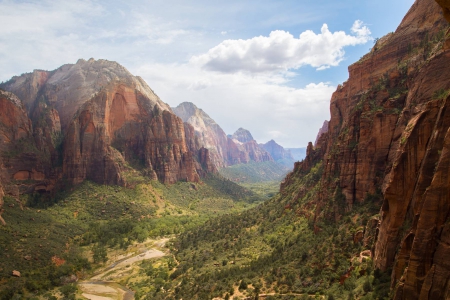 Angel's Landing - fun, nature, field, cool, mountain