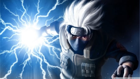 naruto shippuden - shippuden, naruto, lightning, man