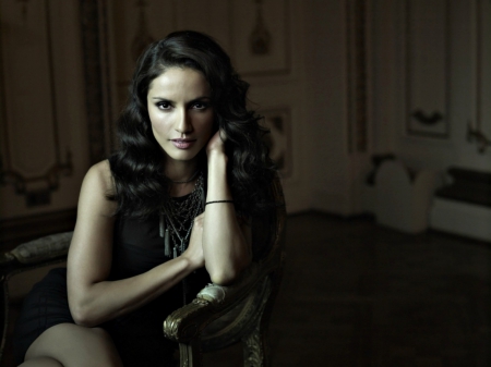 Leonor Varela - woman, actress, girl, dark, leonor varela