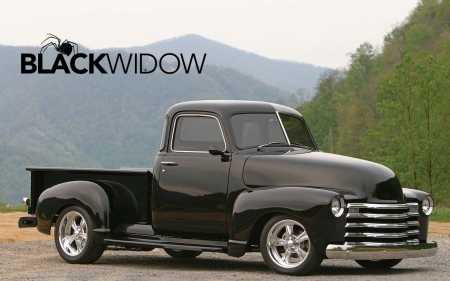 Blackwidow - chevy, pickup, black widow, truck