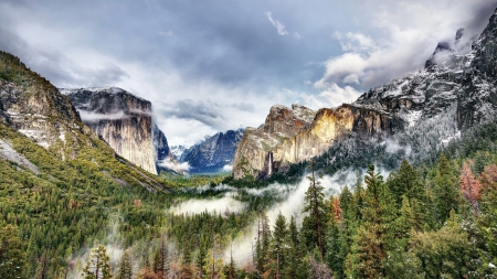 Yosemite National Park F - scenery, National Park, USA, photography, landscape, photo, wide screen, California, nature, Yosemite