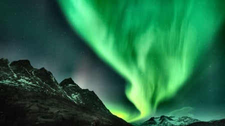 Aurora Borealis 1 - abstract, nature, photography, forces of nature, photo, wide screen