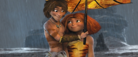 Guy And Eep - the croods, movies, animation, couple