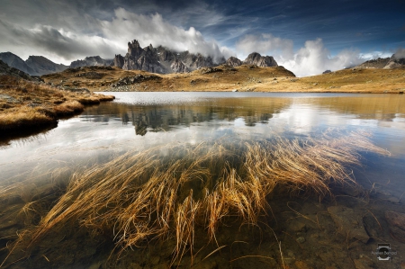 French Alps - fun, river, nature, cool, mountain