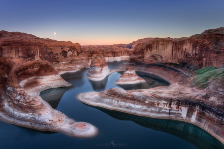 Reflection Canyon - fun, river, nature, cool, canyon