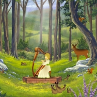 Fairy song in forest