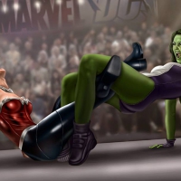 Wonder Woman Vs She Hulk