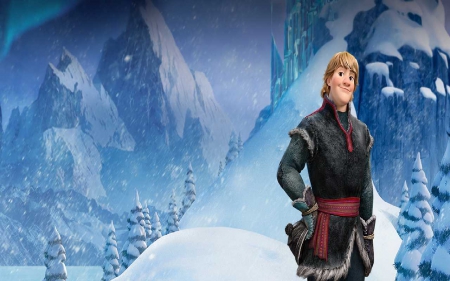 Kristoff - frozen, movies, tritagonist, blonde