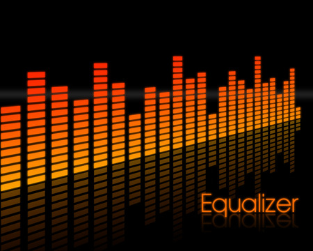 Equalizer - abstract, 3d