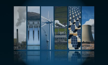 Power Plants - collage, plants, wind, power, thermal, solar, nuclear, mix, plant, coal, hydro