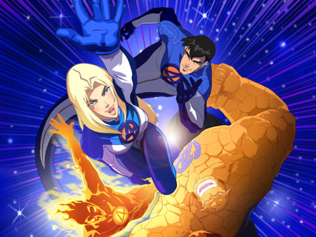 Fantastic four - fantastic four, comics, anime